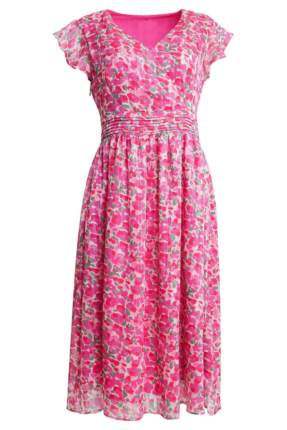 25344, Jurken | Fuchsia - Muticolour - Image 6