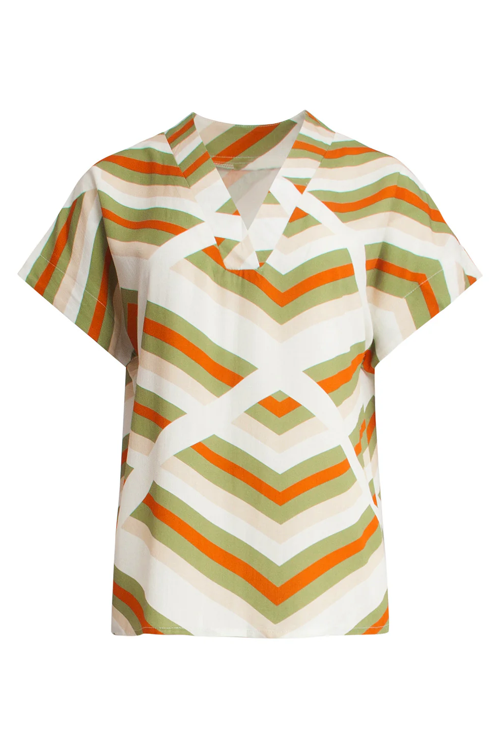 25345, Tops | Off White - Muticolour - Image 6