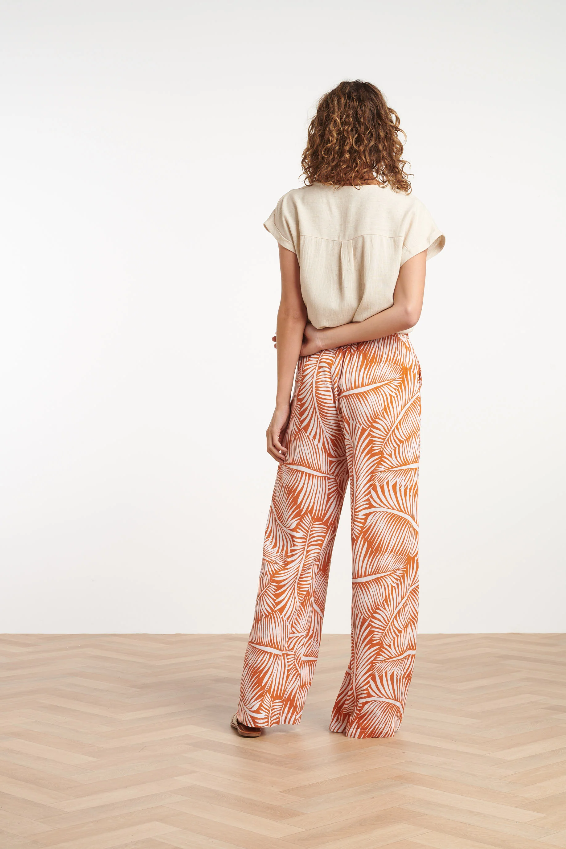 25354, Broeken | Brique - Off White - Image 5