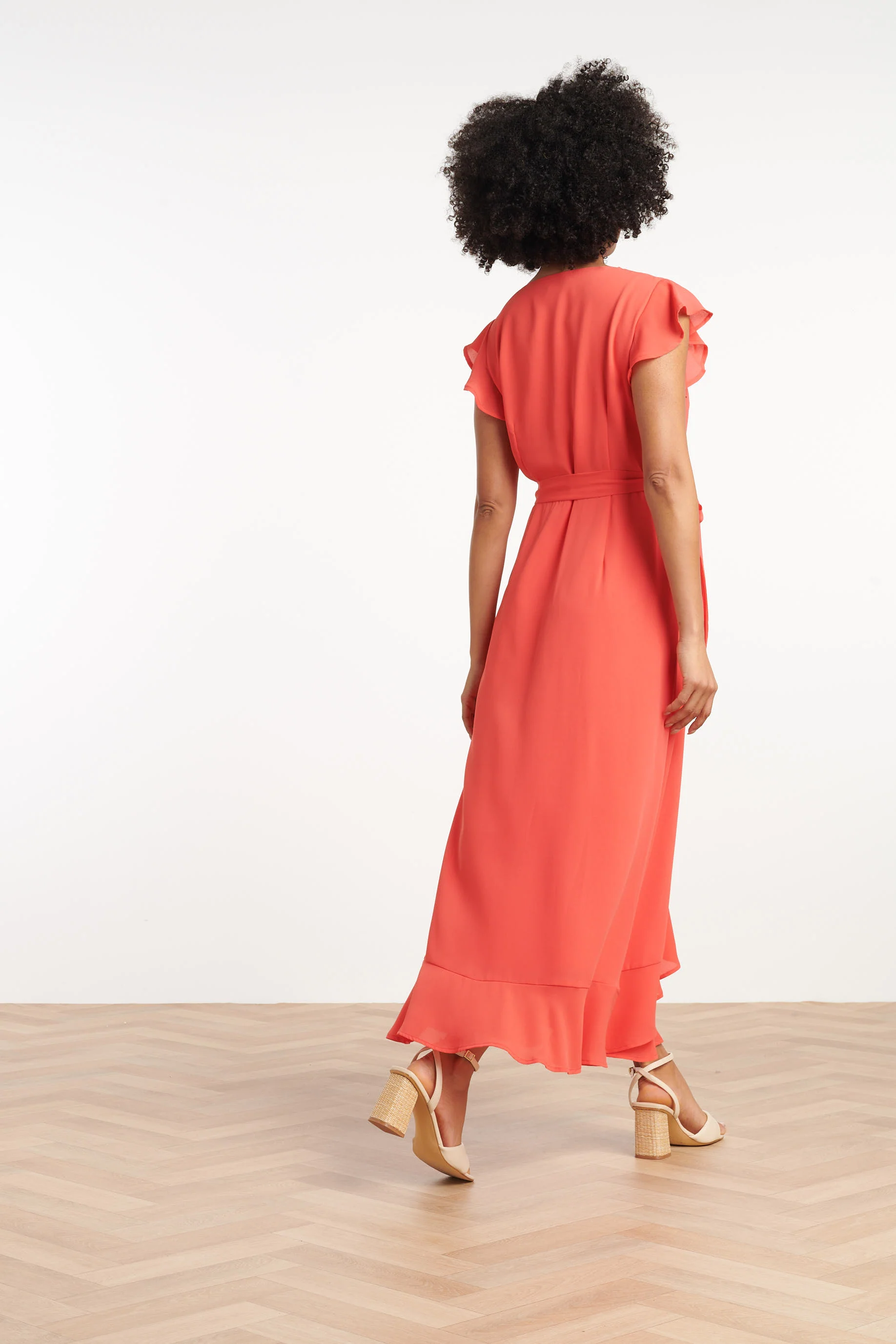 25375, Jurken | Coral - Image 4