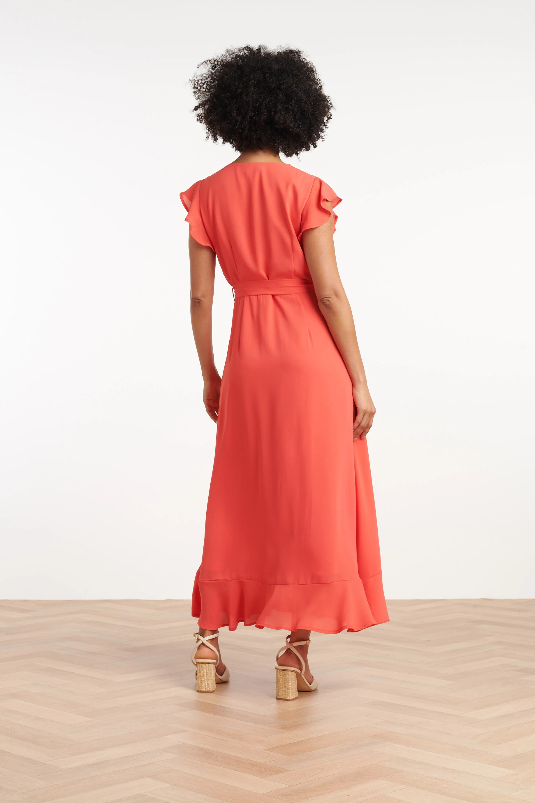 25375, Jurken | Coral - Image 5