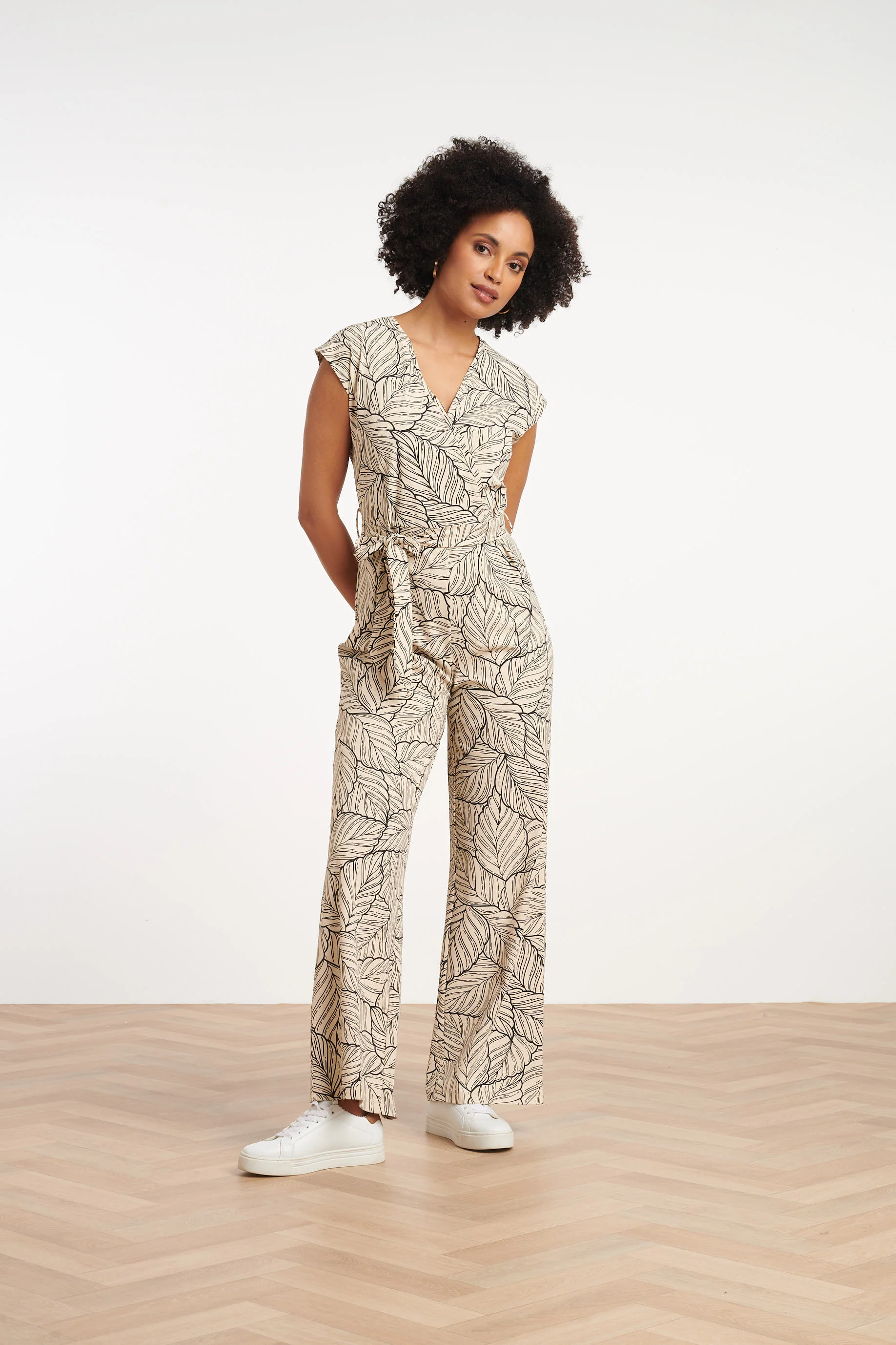 25383, Jumpsuits | Sand - Black