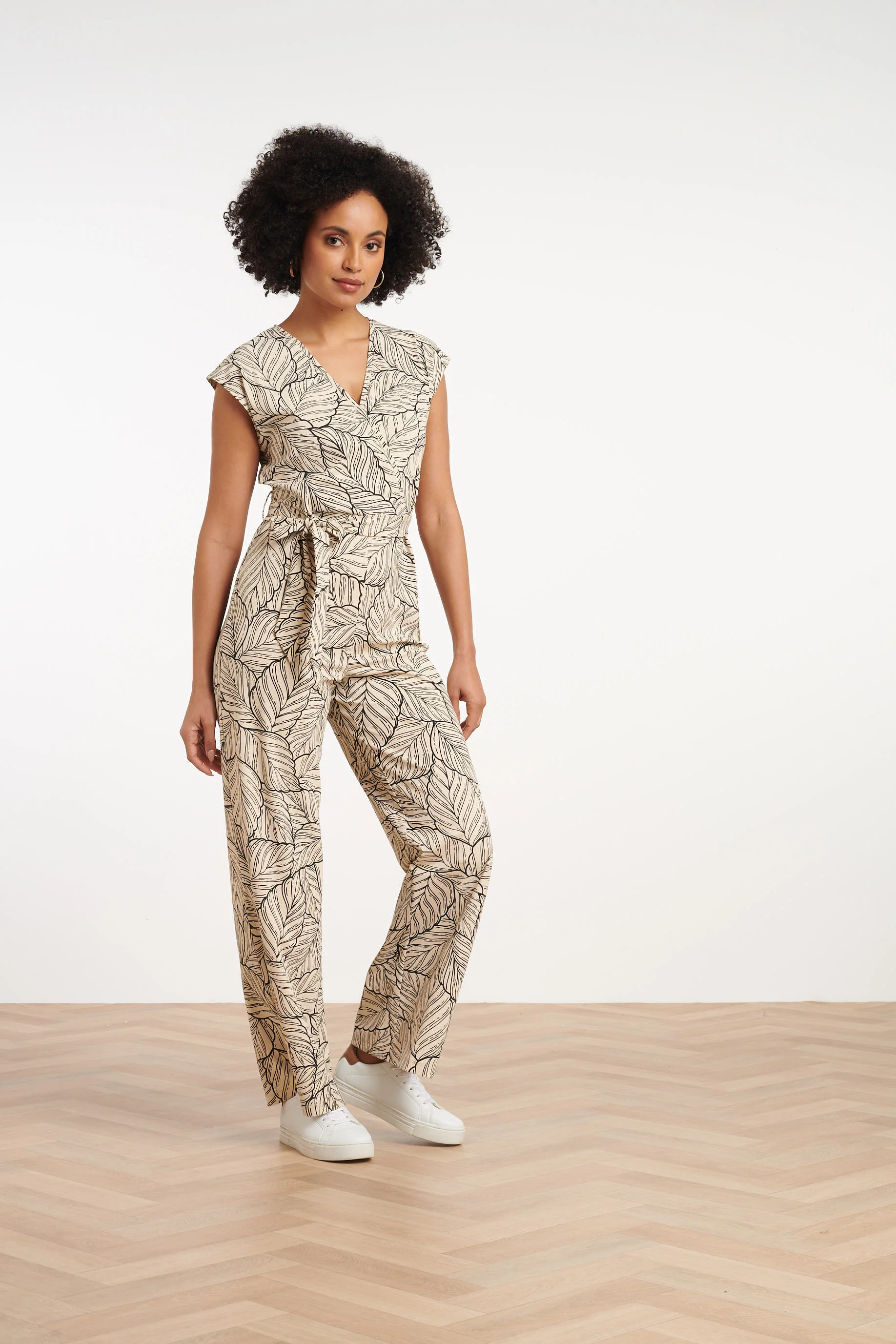 25383, Jumpsuits | Sand - Black - Image 3