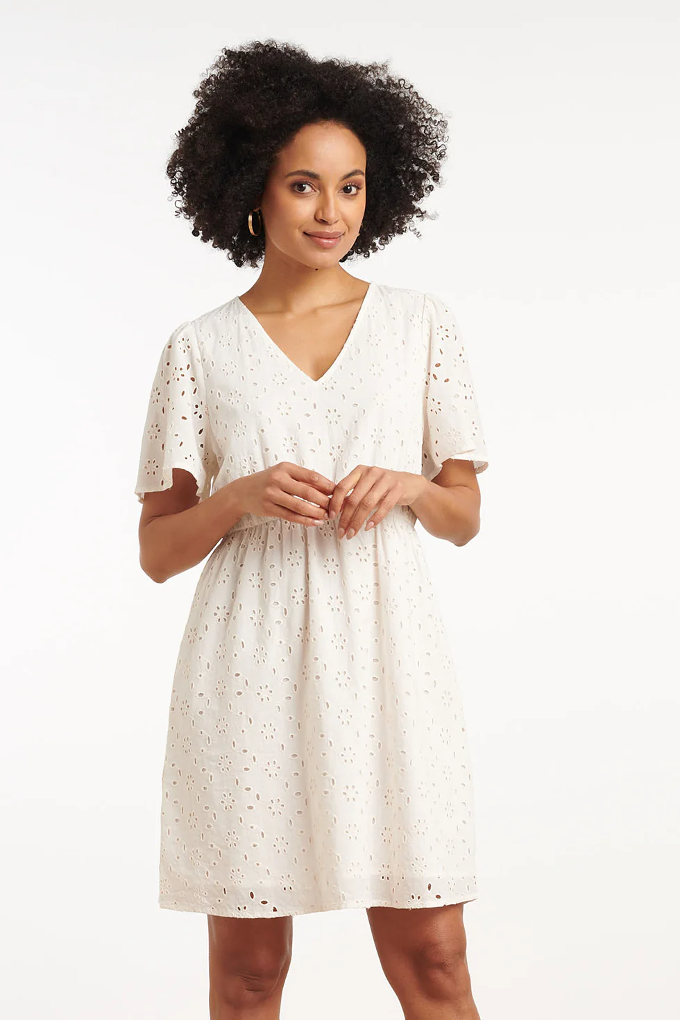 35003, Jurken | Off White - Image 3