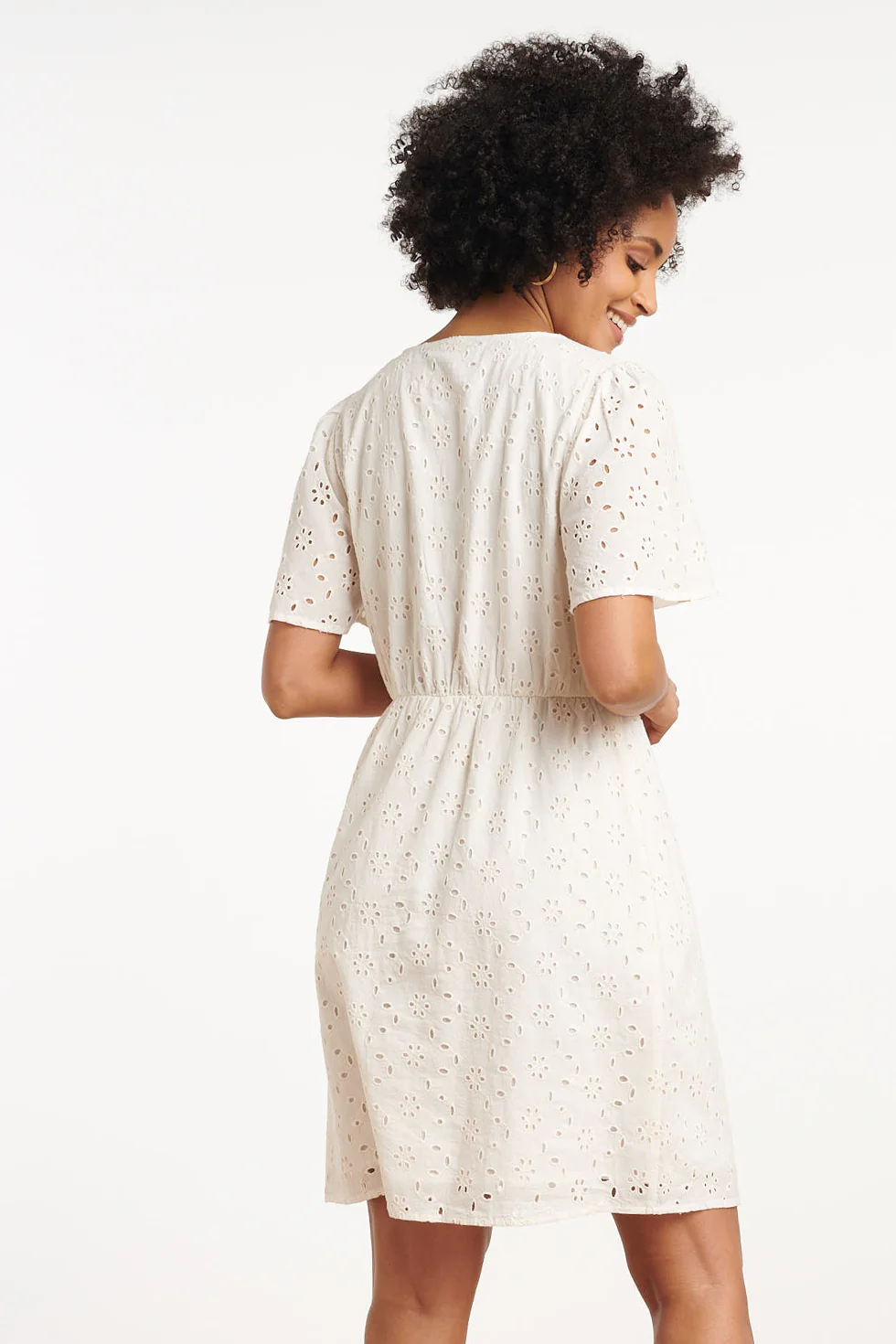 35003, Jurken | Off White - Image 5