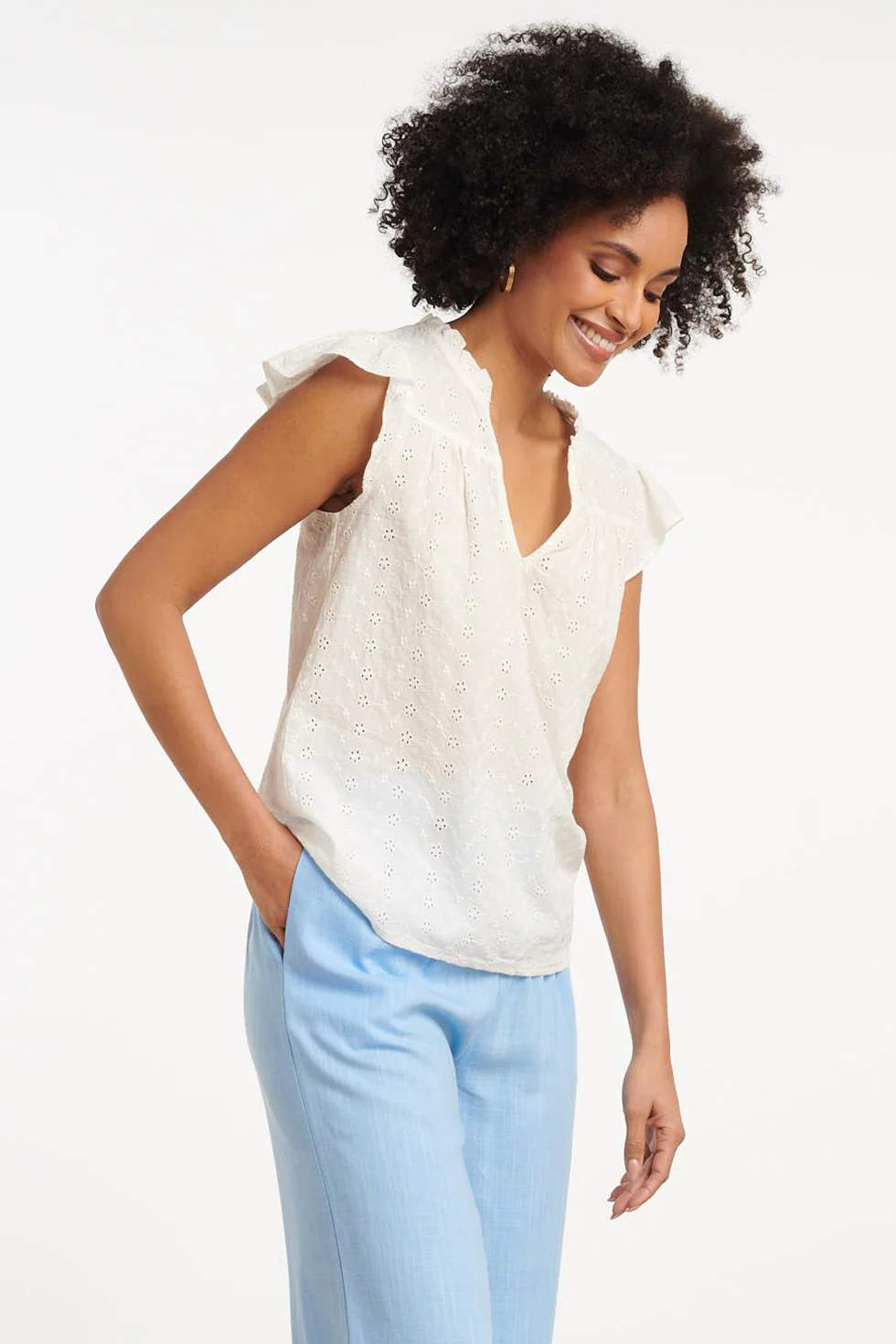 35009, Tops | Off White - Image 4