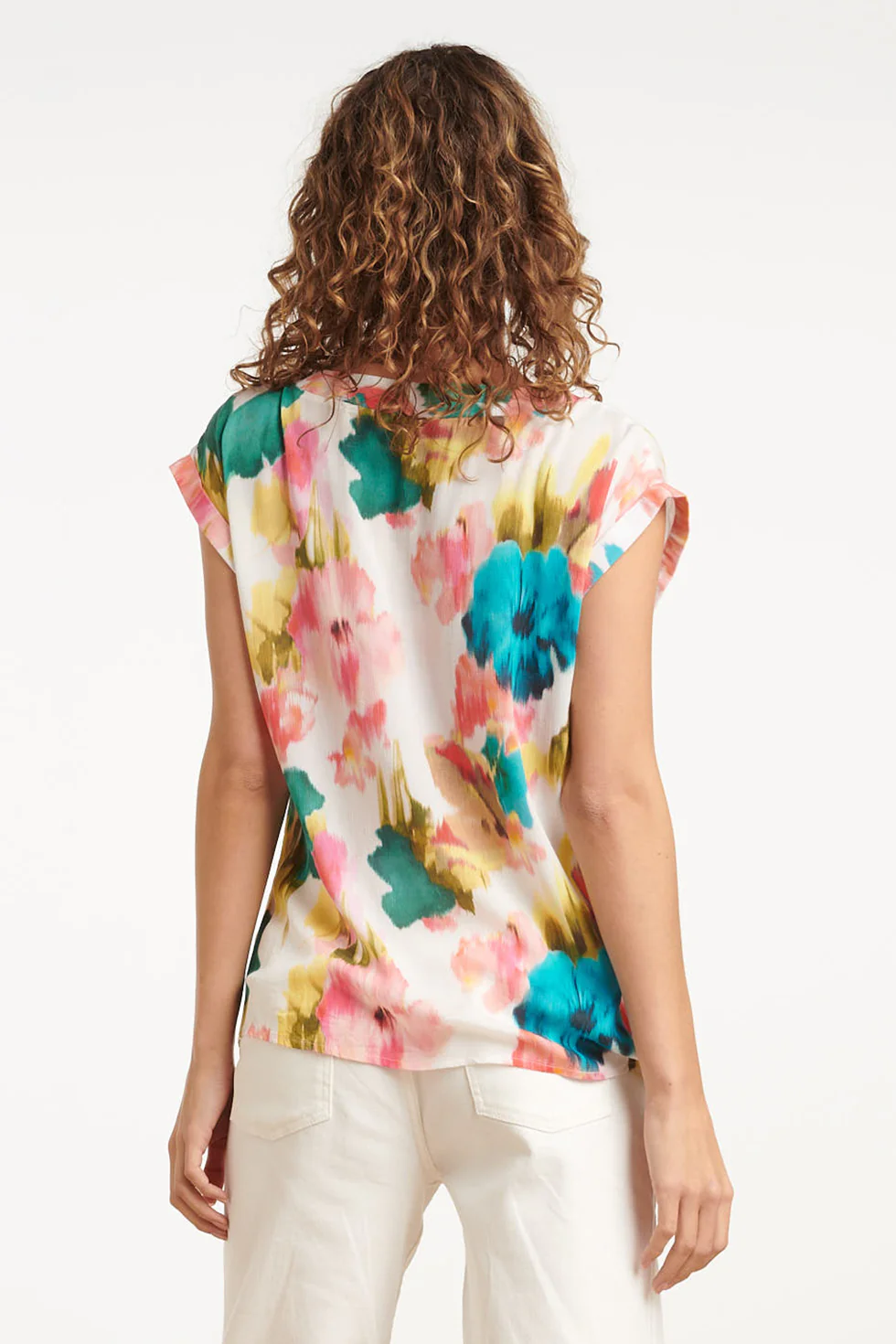 35020, Tops | Off White - Muticolour - Image 6