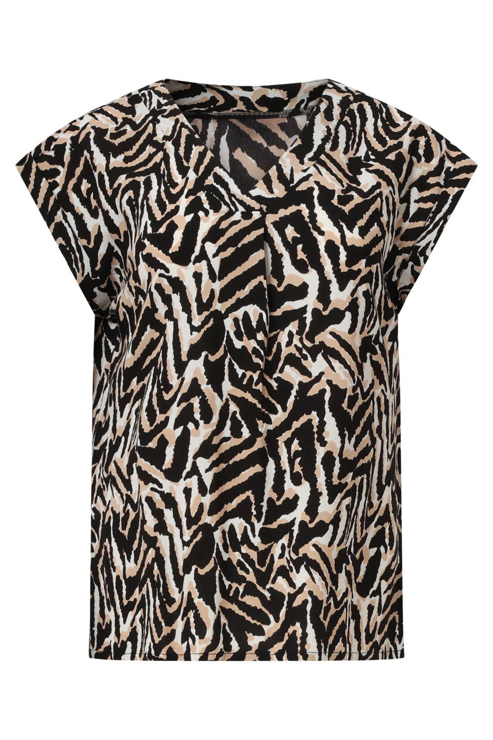 35022, Tops | Black - Muticolour - Image 2