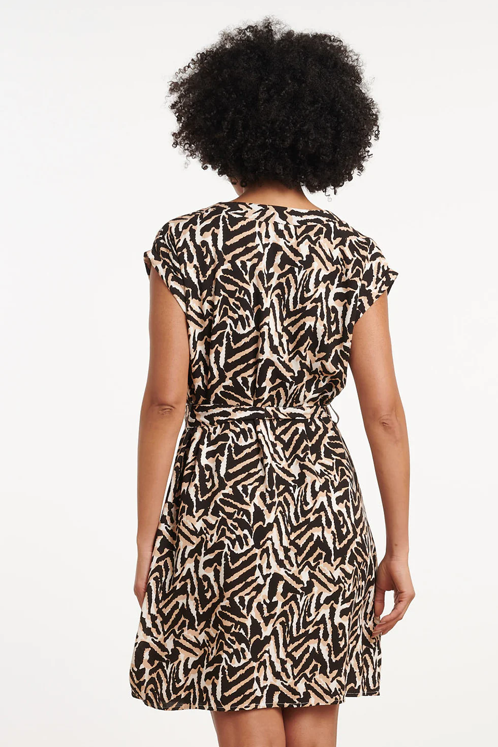 35023, Jurken | Black - Muticolour - Image 6