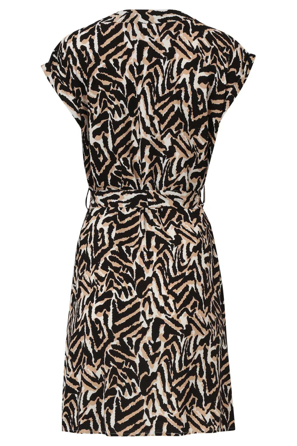 35023, Jurken | Black - Muticolour - Image 7