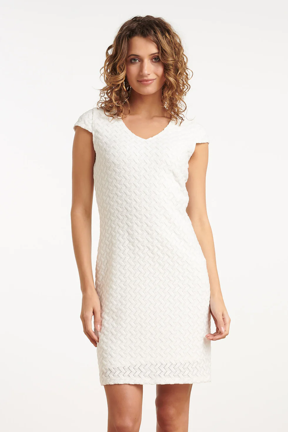 35090, Jurken | Off White