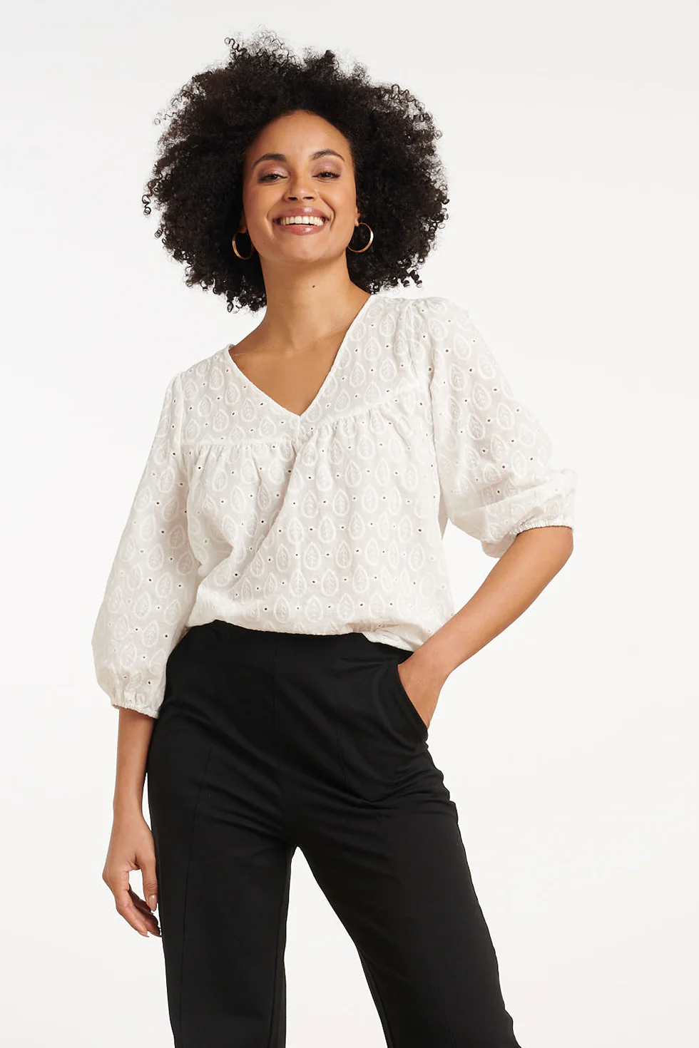 35092, Tops | White - Image 3