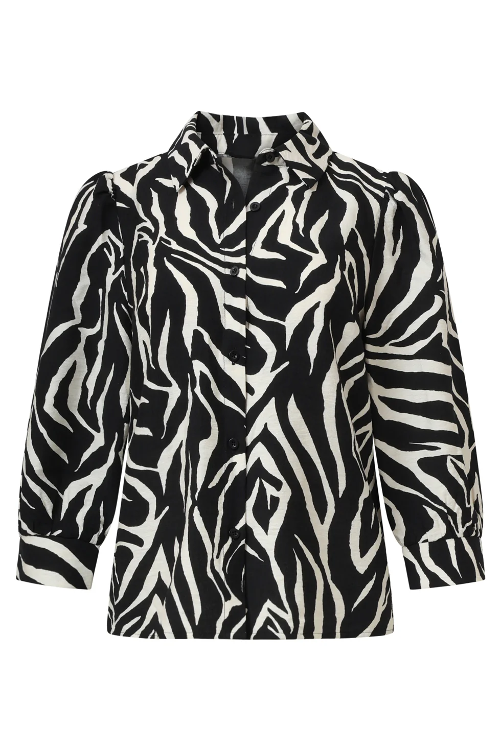 35126, Tops | Black - Off White - Image 2