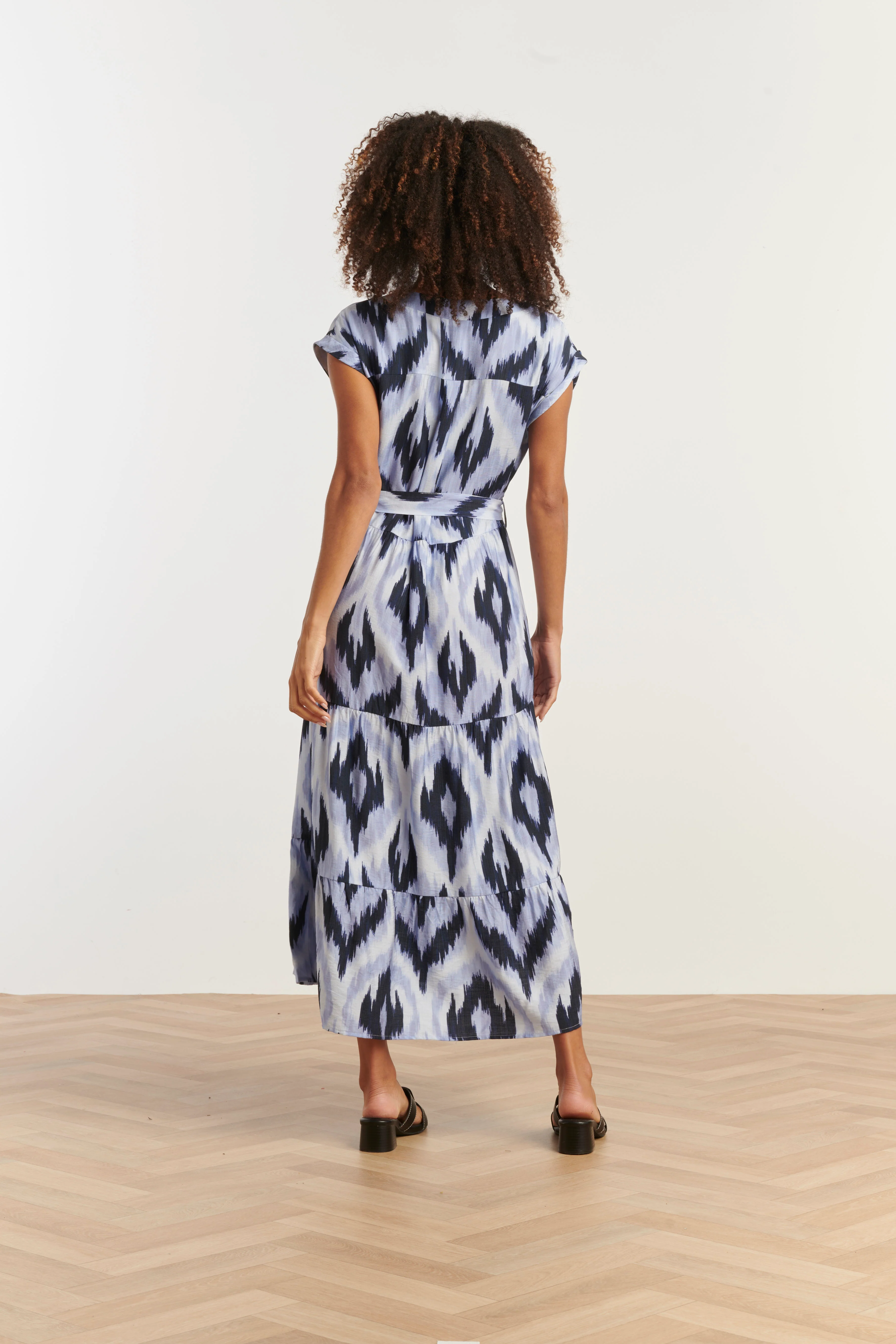 35136, Jurken | Off White - Muticolour - Image 6