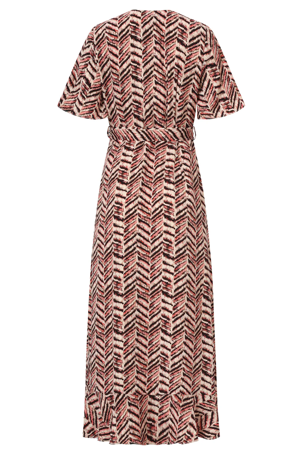 35142, Jurken | Black - Pink - Image 7