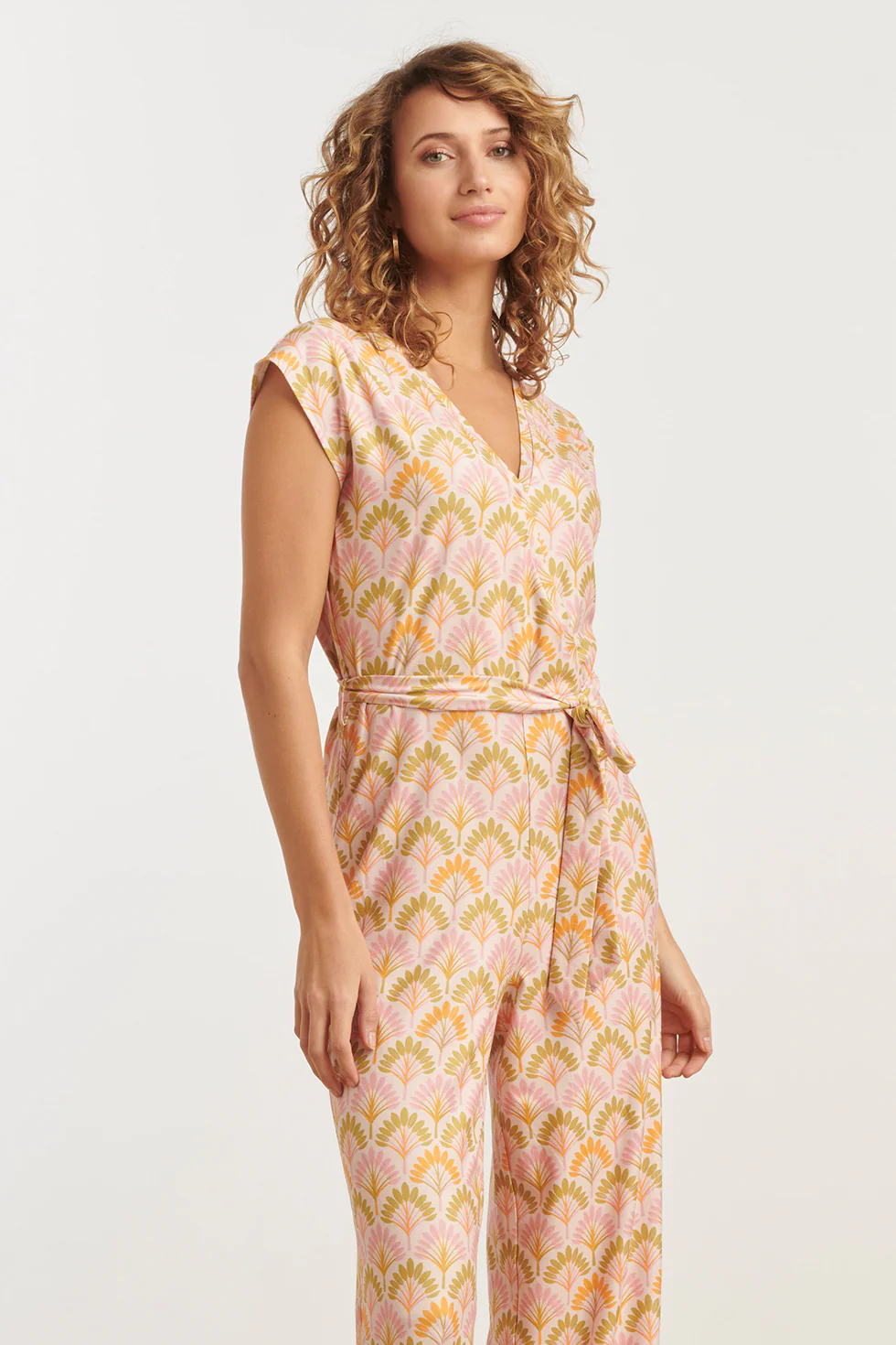 35189, Jumpsuits | Sand - Muticolour - Image 3