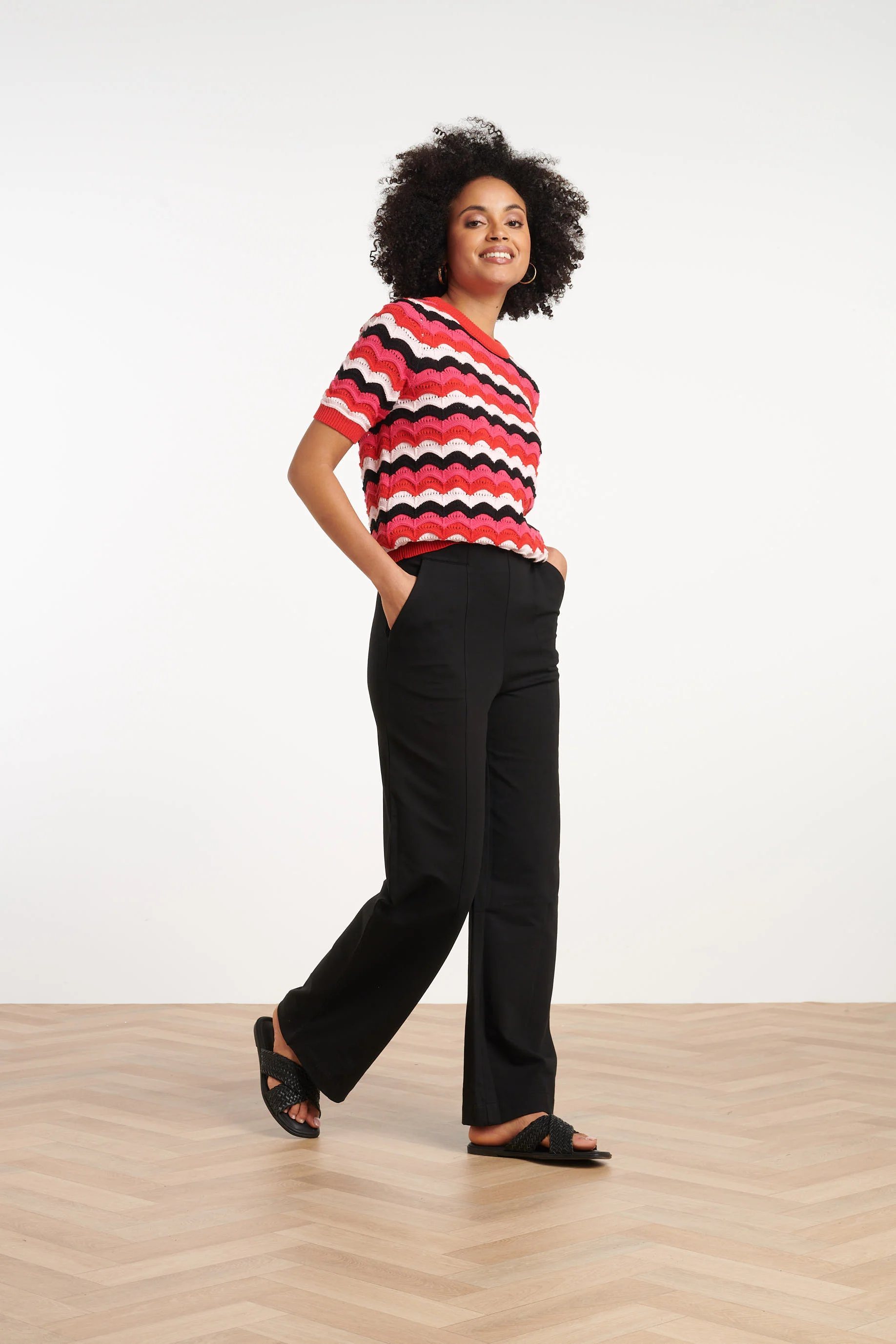 35198, Tops | Pink - Muticolour - Image 3