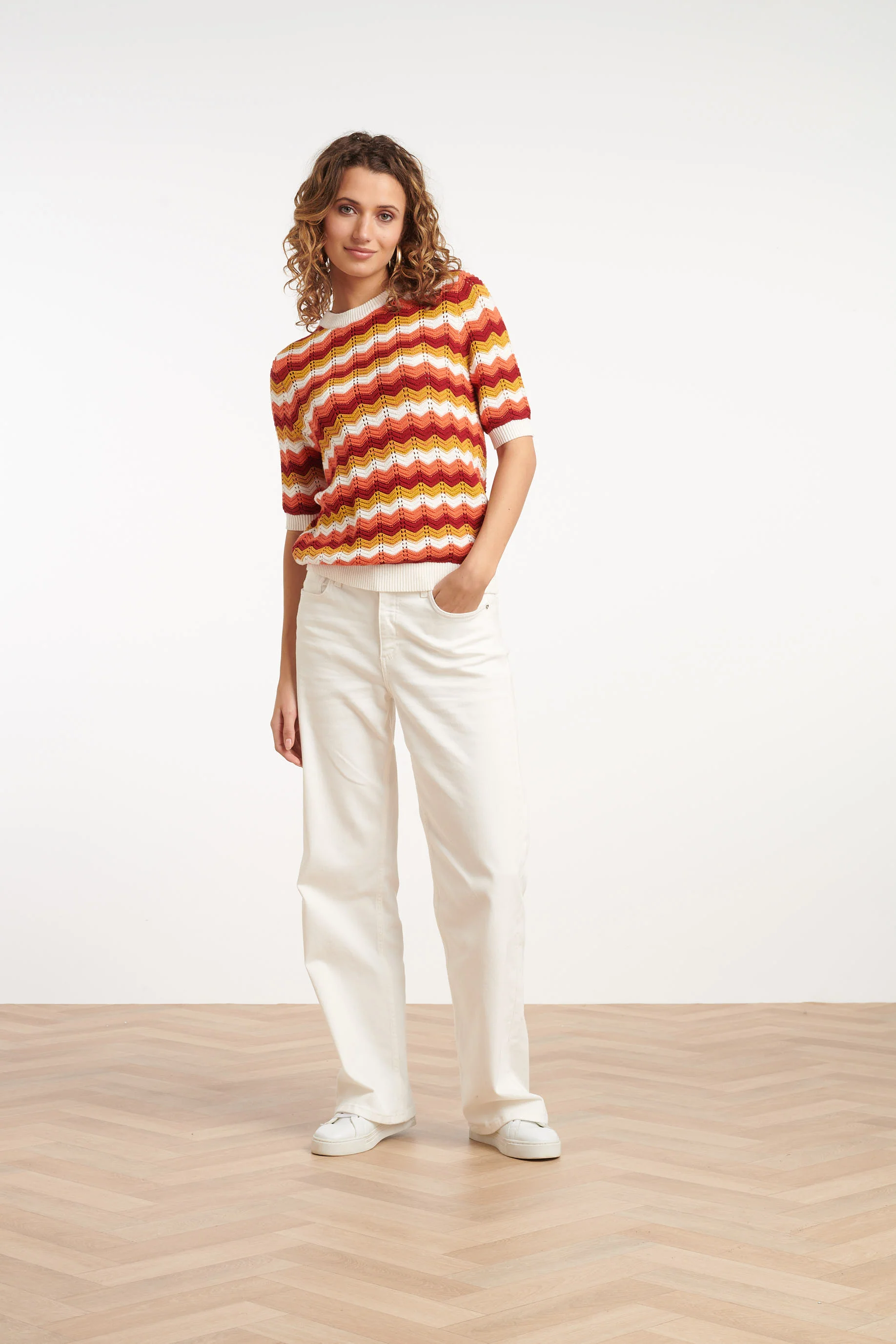 35199, Tops | Red - Muticolour - Image 3