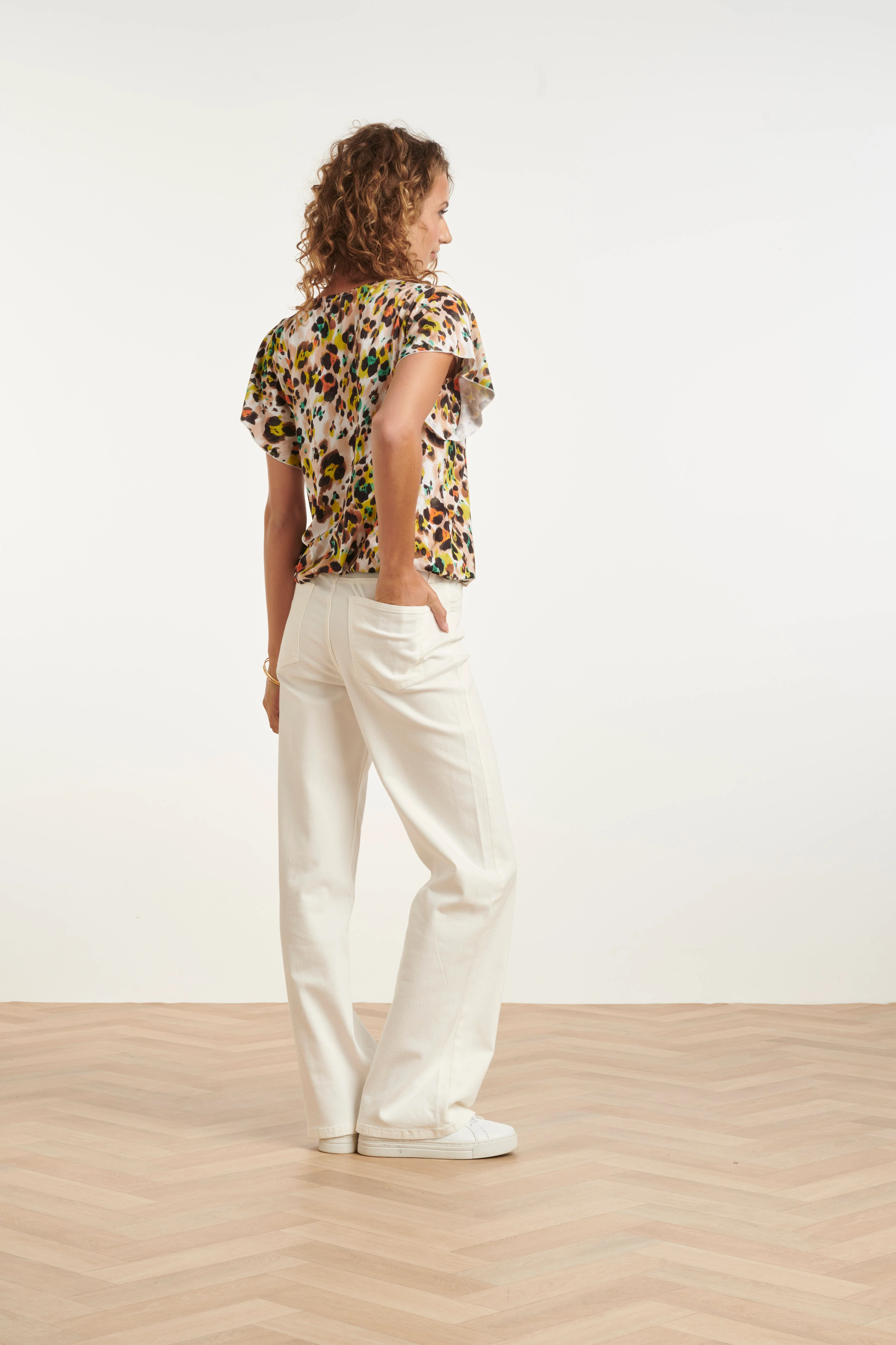 35219, Top | White - Muticolour - Image 4