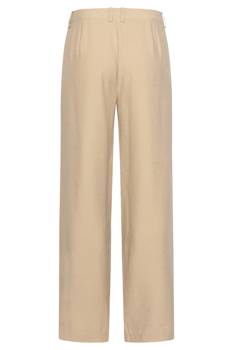 Comfortabele Wide Leg Pantalon | Dark Sand - Image 6