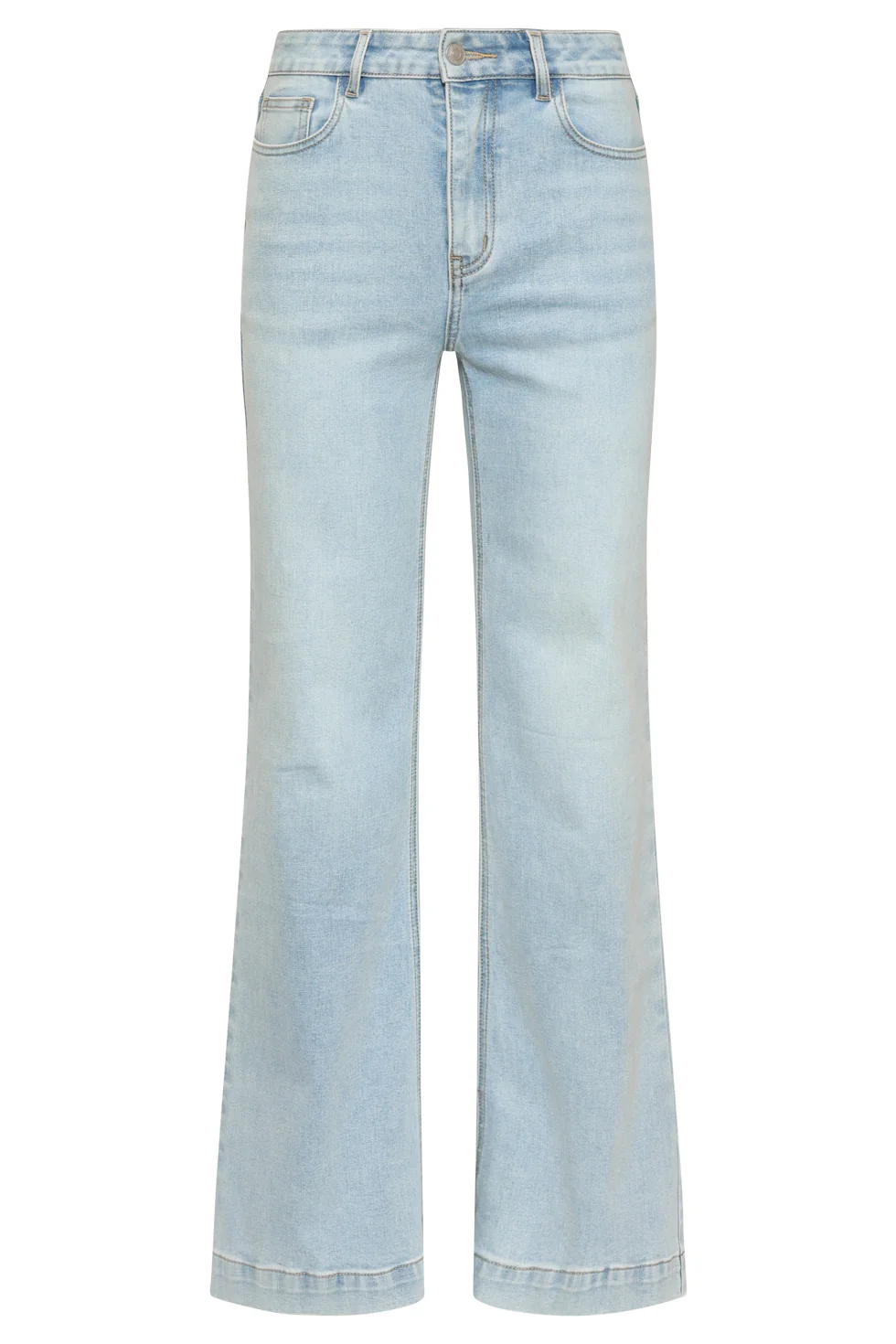 Dames Flared Jeans In Lichtblauw | Denim - Image 4