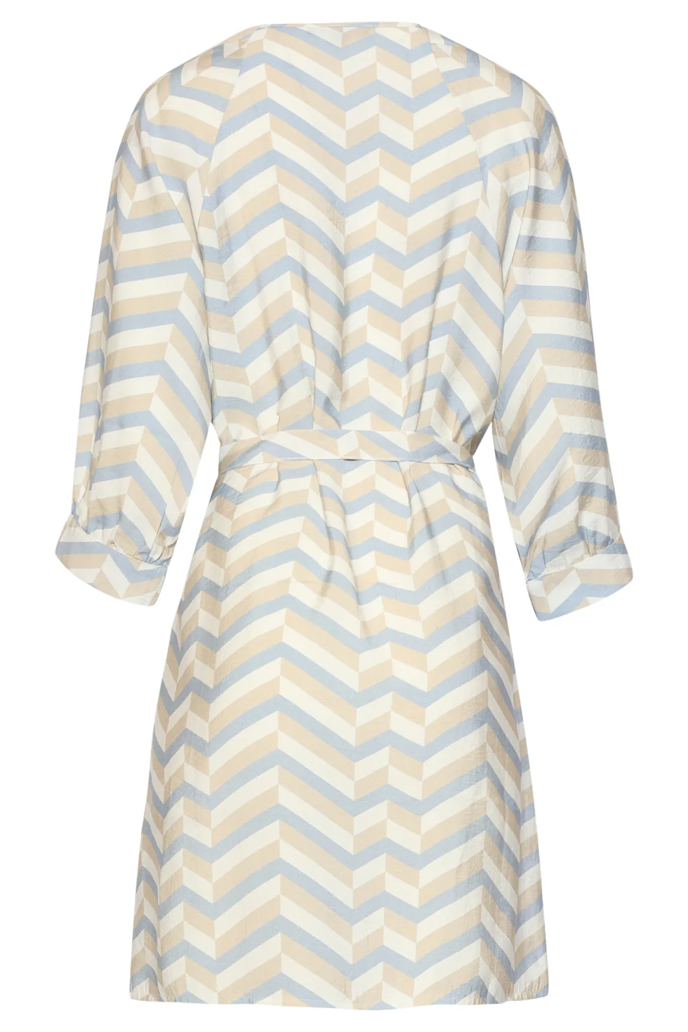 Dames Jurk Met Chevron Print | Muticolour - Image 13