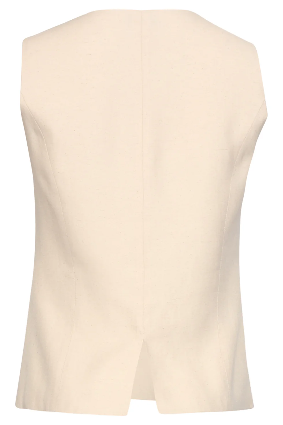 Elegant Mouwloos Gilet | Sand - Image 7