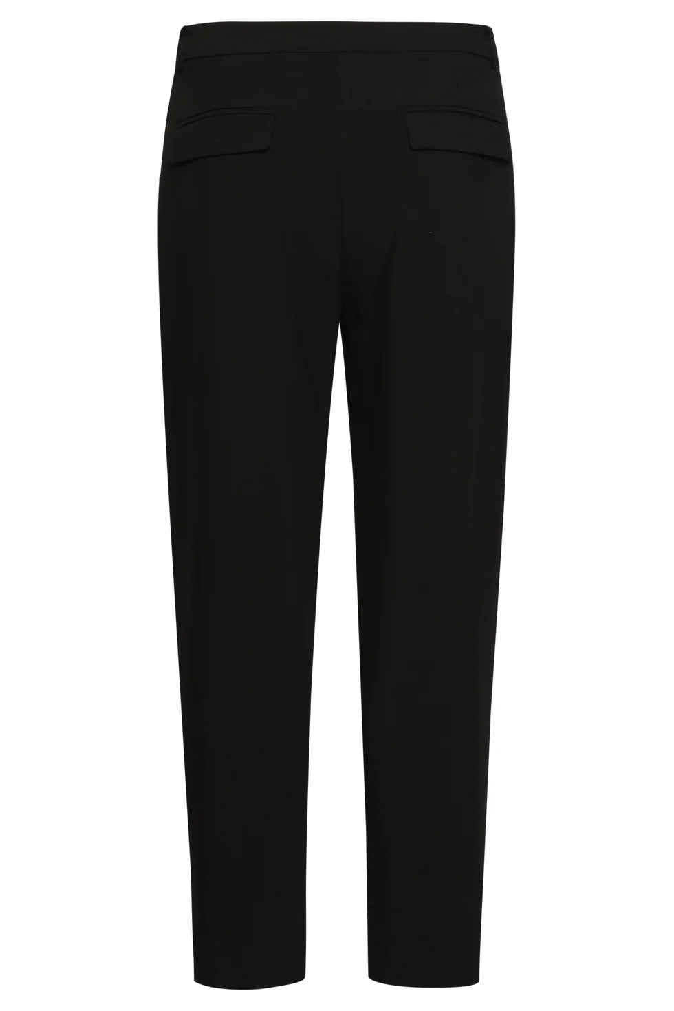 Elegante Pantalon Met Plooi En Hoge Taille | Black - Image 7