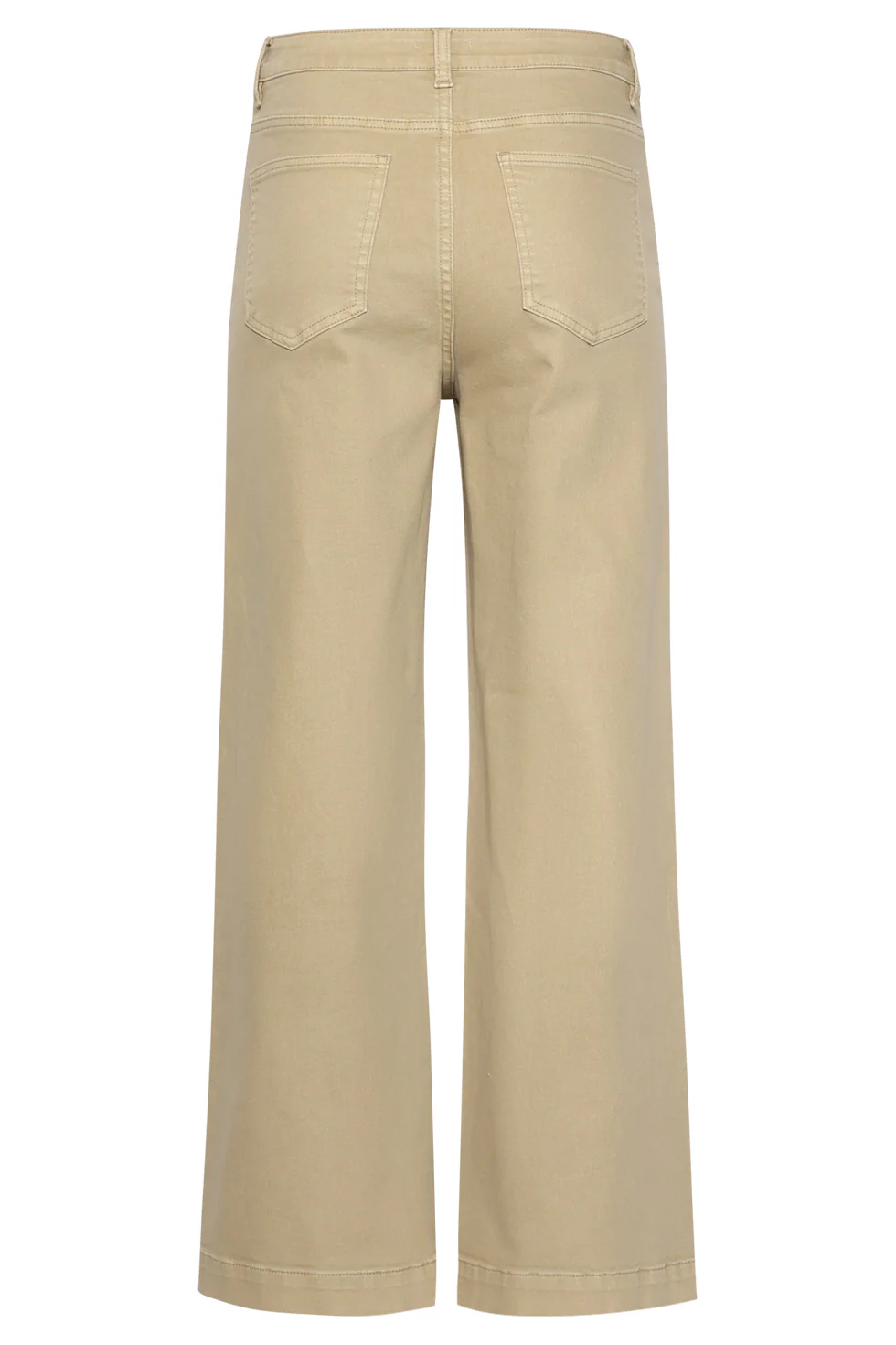 High-Waisted Wide Leg Jeans | Dark Sand - Image 13