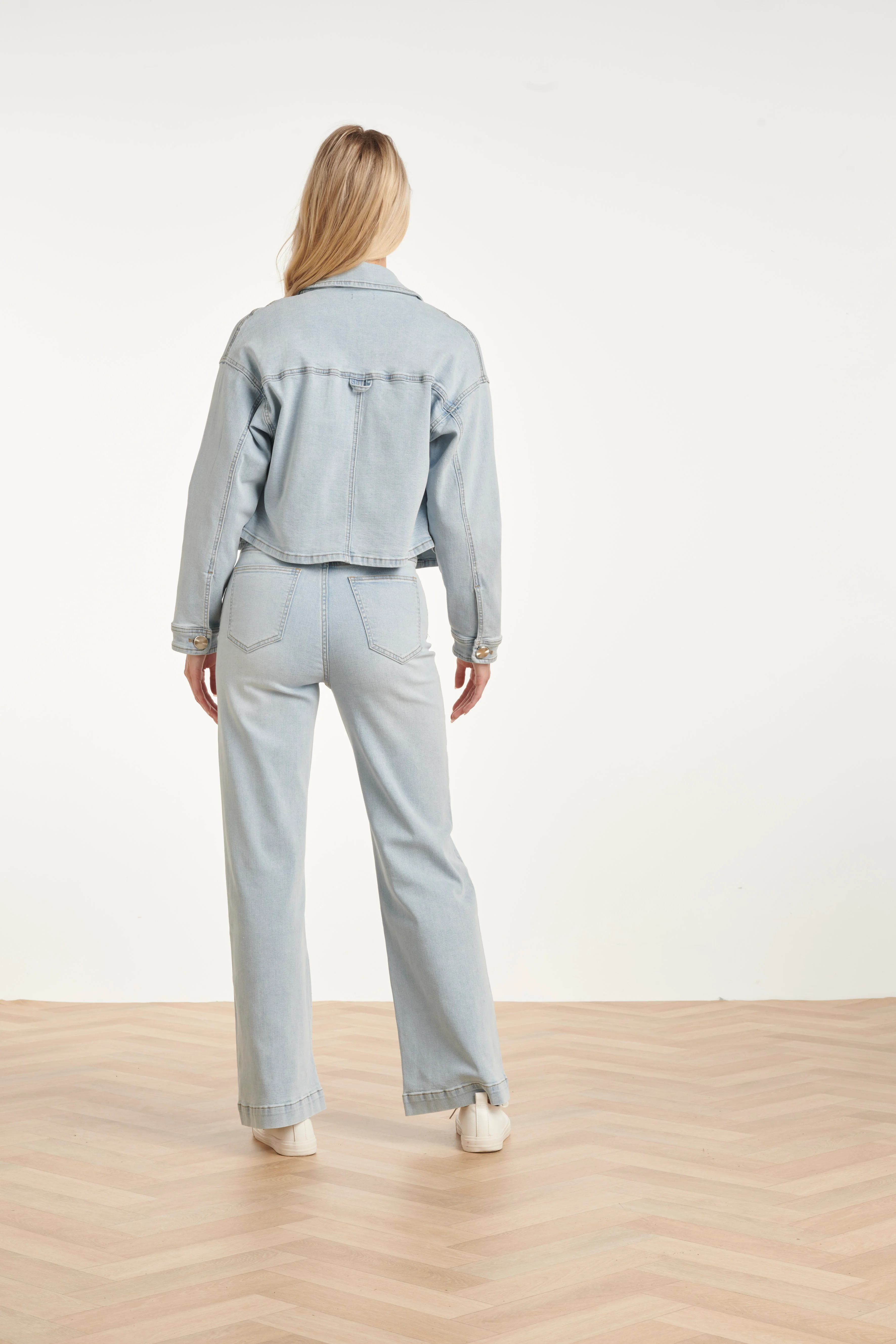 High-Waisted Wide Leg Jeans | Denim - Image 9