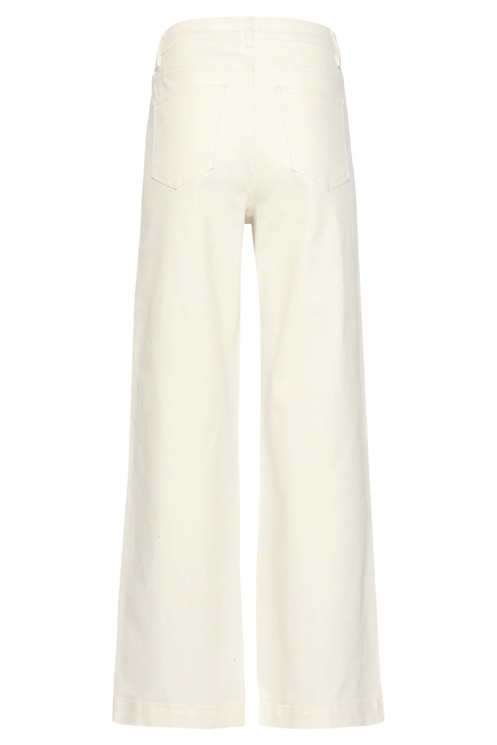 High-Waisted Wide Leg Jeans | Off White - Image 14