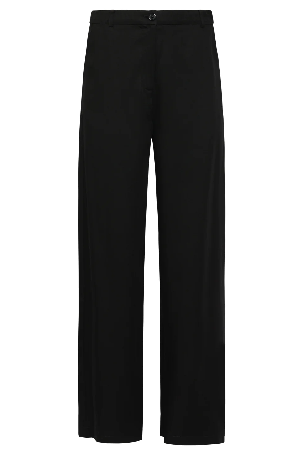 Soepel Dames Pantalon Met Wijde Pijpen | Black - Image 3