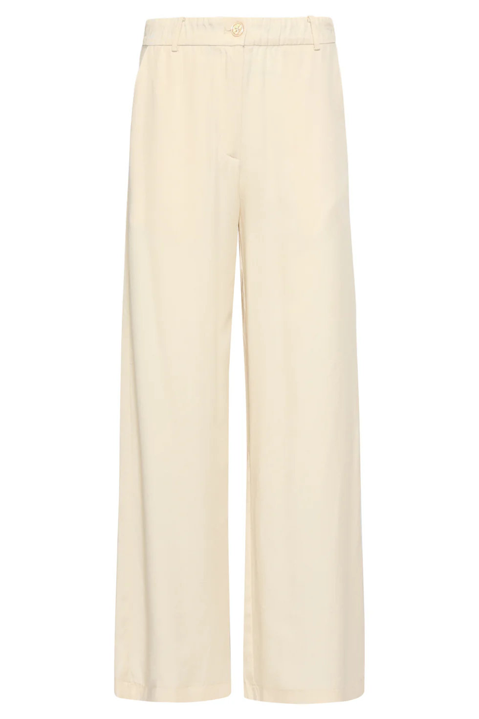 Soepel Dames Pantalon Met Wijde Pijpen | Sand - Image 3