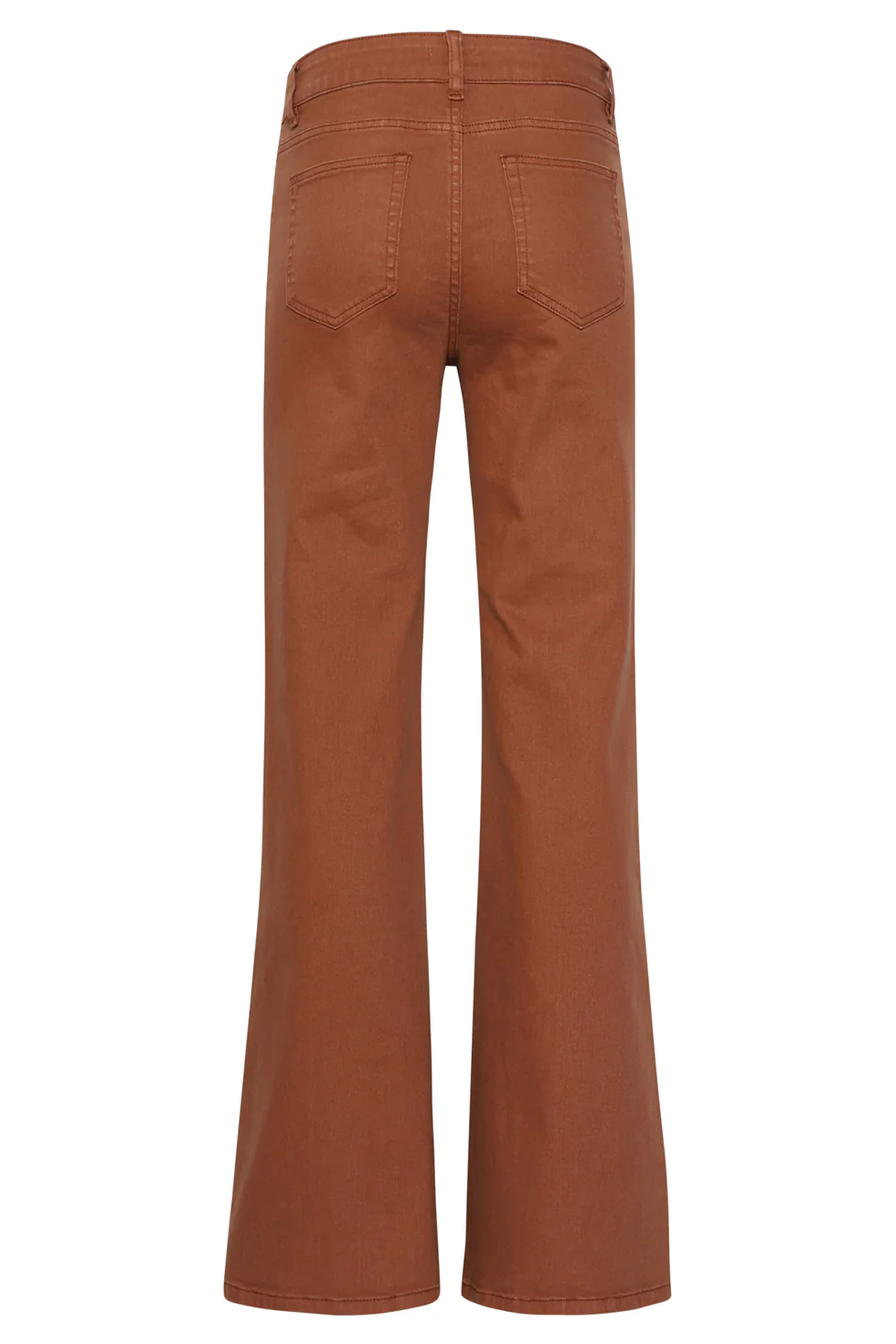 Straight Fit Jeans Met Hoge Taille | Brown - Image 7