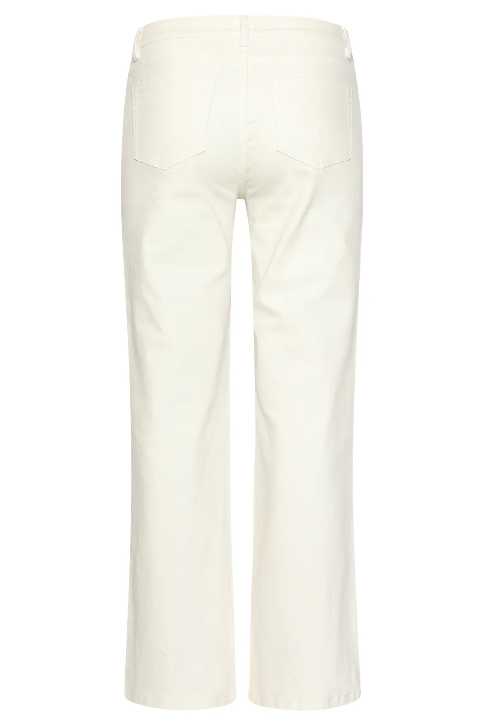 Straight Fit Jeans Met Hoge Taille | White - Image 13