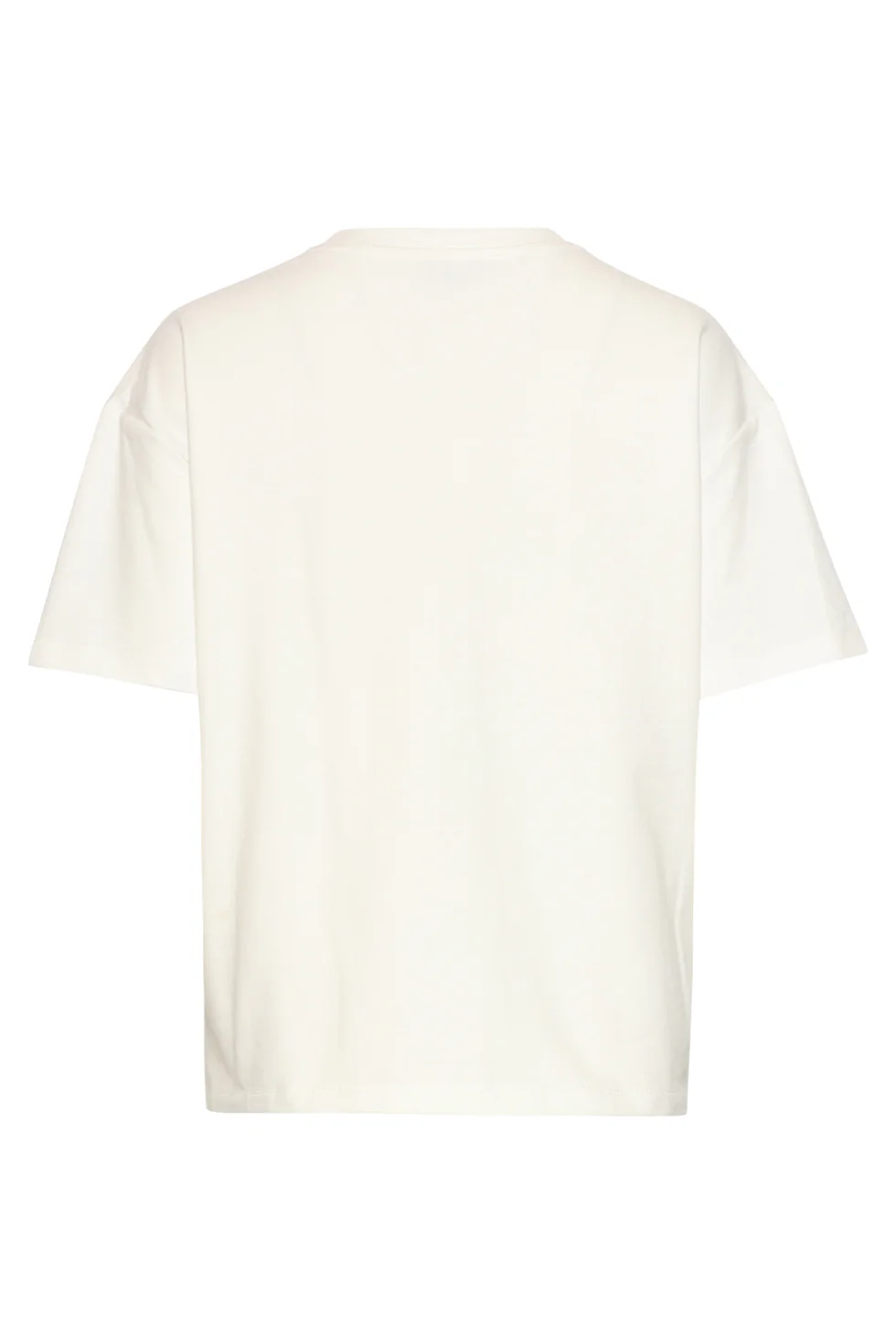 T-Shirt Met Luxe Bloemenprint En Pailletten | White - Black - Image 7