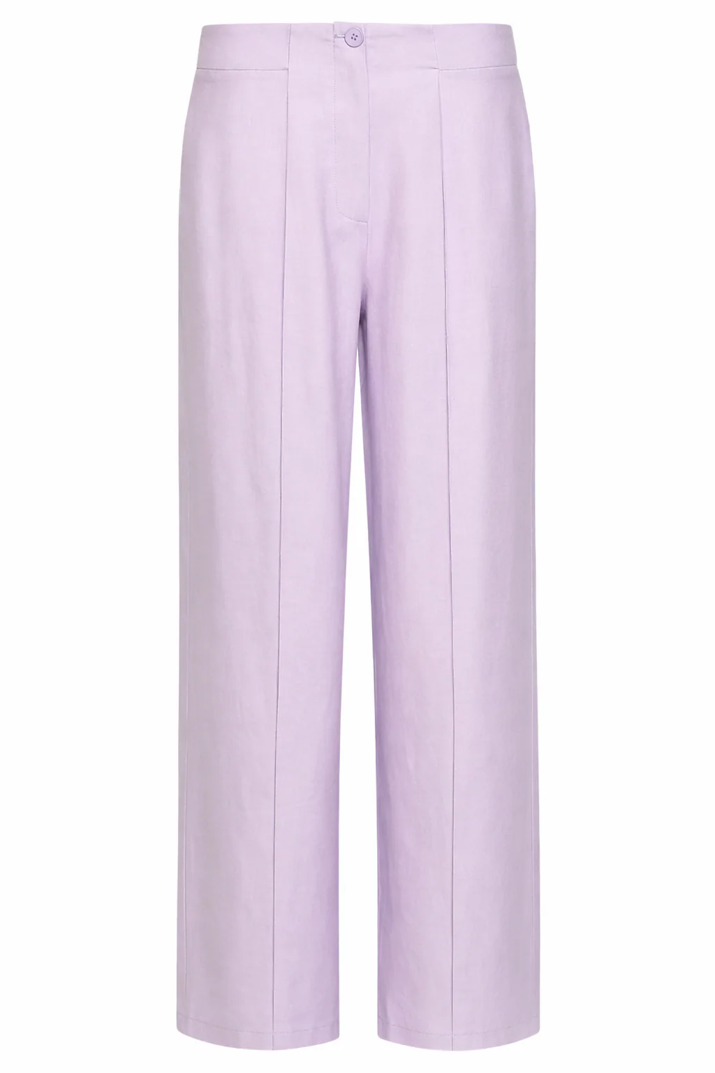 Wide Leg Pantalon Met Naaddetail | Lilac - Image 2