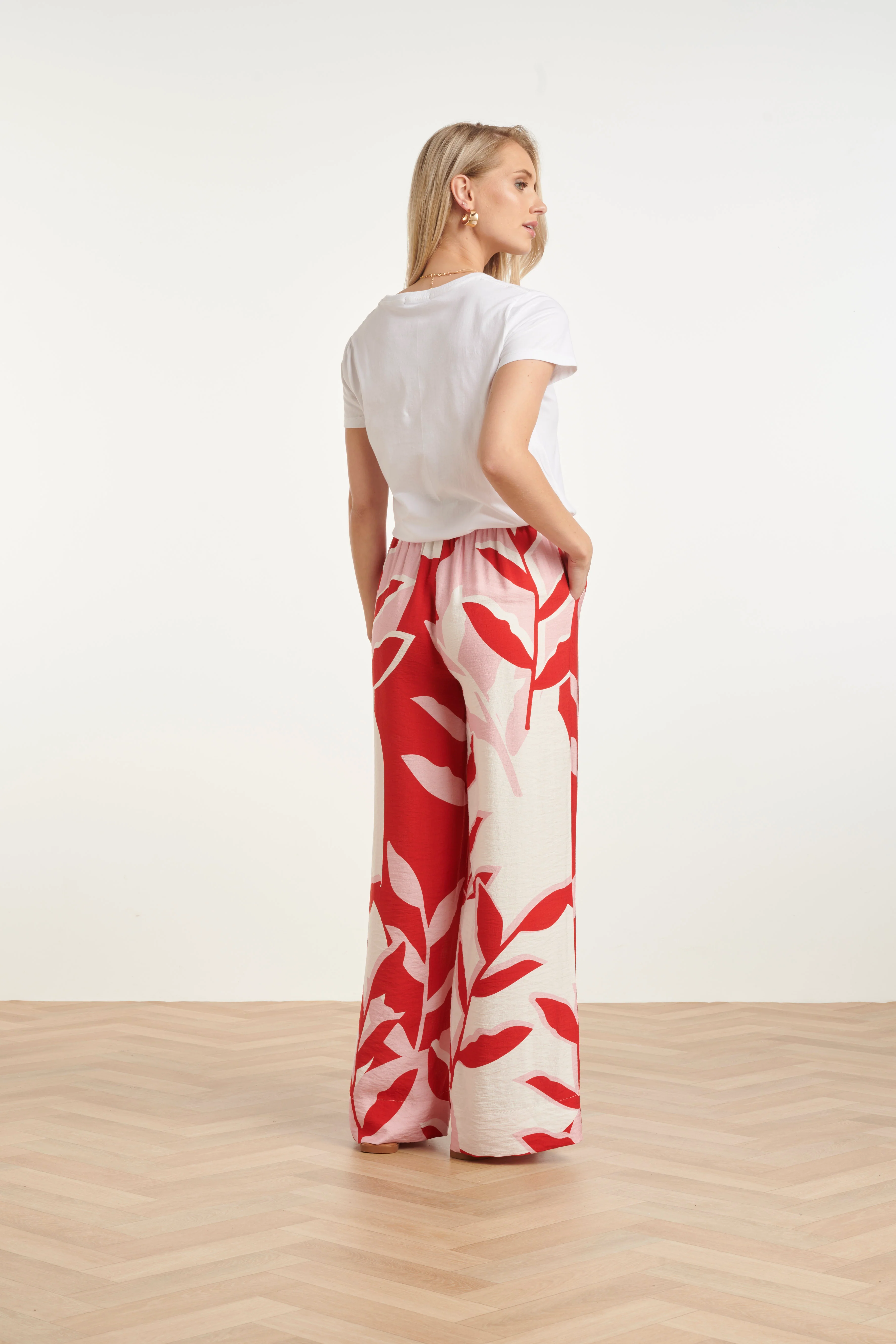 Wit Katoenen T-Shirt Met 'Soleil' Print En Textuur | White - Muticolour - Image 10